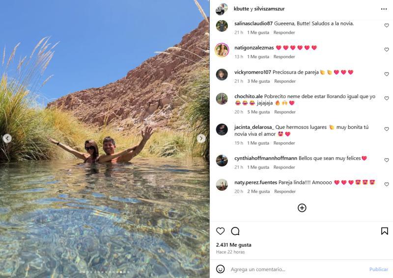 Karim Butte presentó a su nueva pareja en redes sociales | Instagram