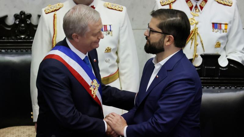 Presidente José Antonio Kast y Gabriel Boric - Créditos: ATON