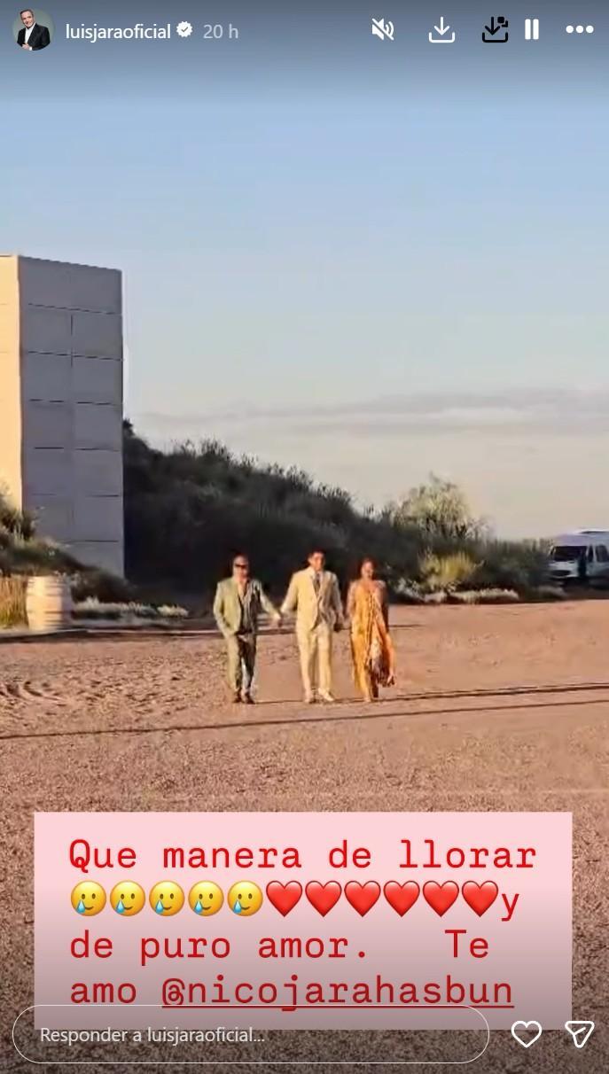 Boda hijo de Luis Jara | Instagram
