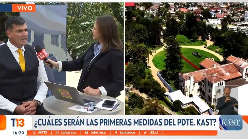 Mónica Pérez y el diputado Patricio Briones