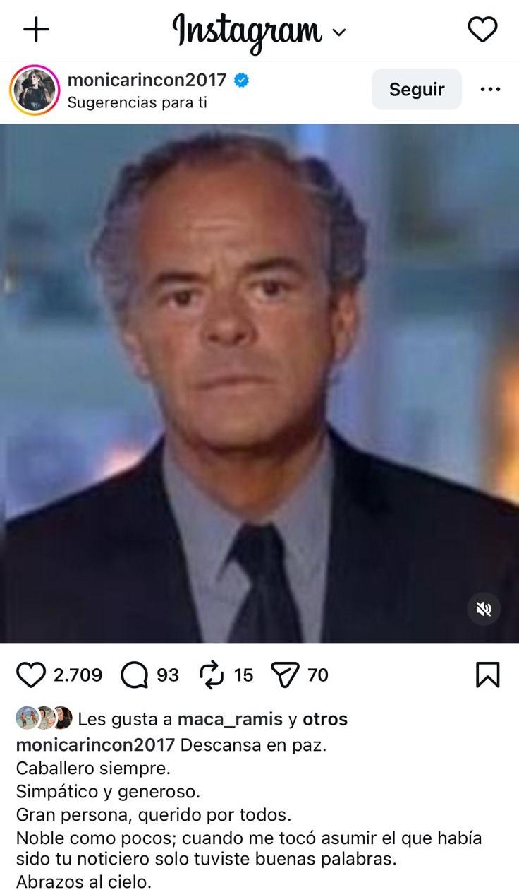 Mónica Rincón - Instagram