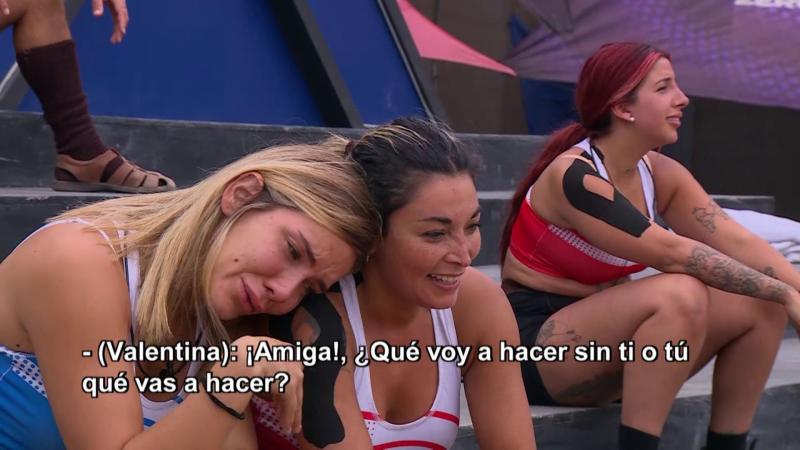 Valentina Concha y Evelyn Ortiz en Mundos Opuestos