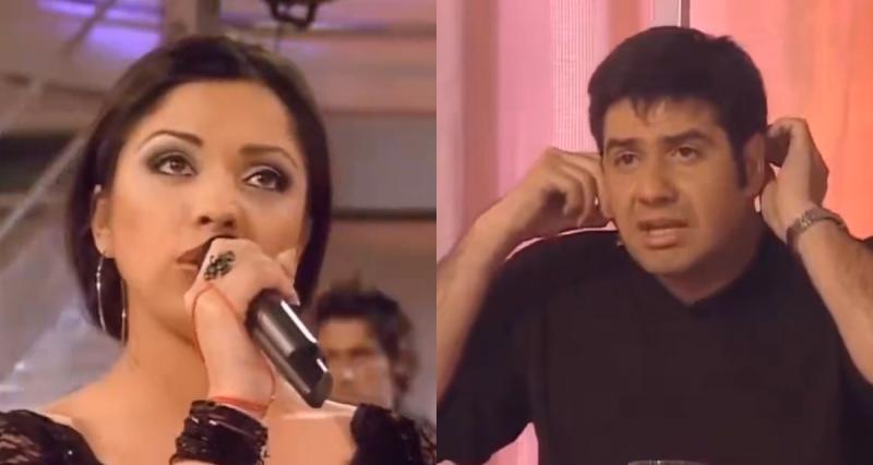 Mon Laferte y Jaime Coloma en "Rojo"