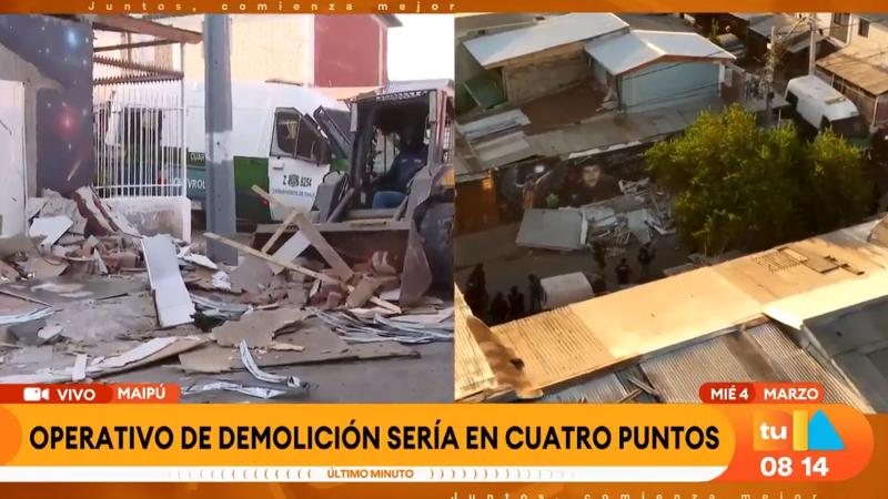 Vecinos de Maipú niegan teoría de autoridades sobre supuesto mausoleo narco