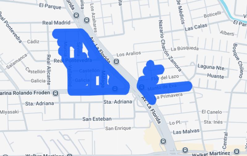 Corte de luz en La Florida - Enel