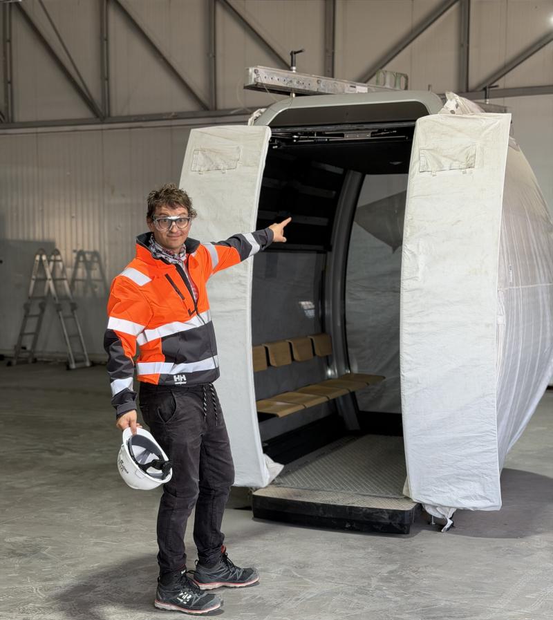 Matías Egaña, conductor de Megaproyectos. Créditos: 13C