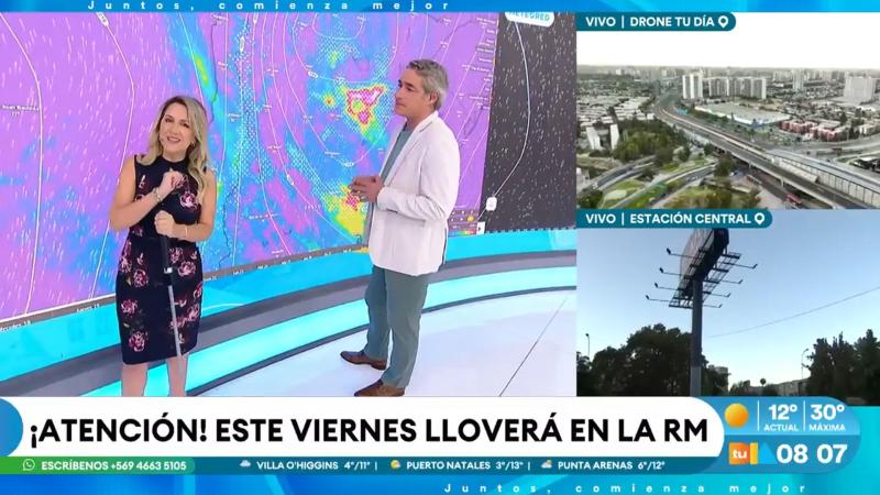 Michelle Adam en "Tu Día"