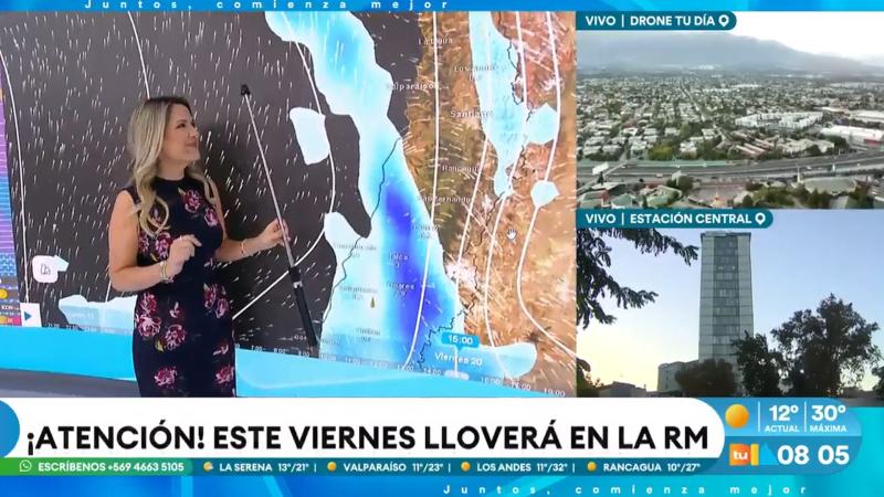 Michelle Adam en "Tu Día"