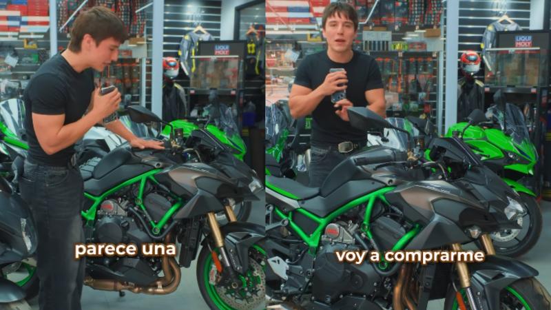 La nueva moto de Alan Didier