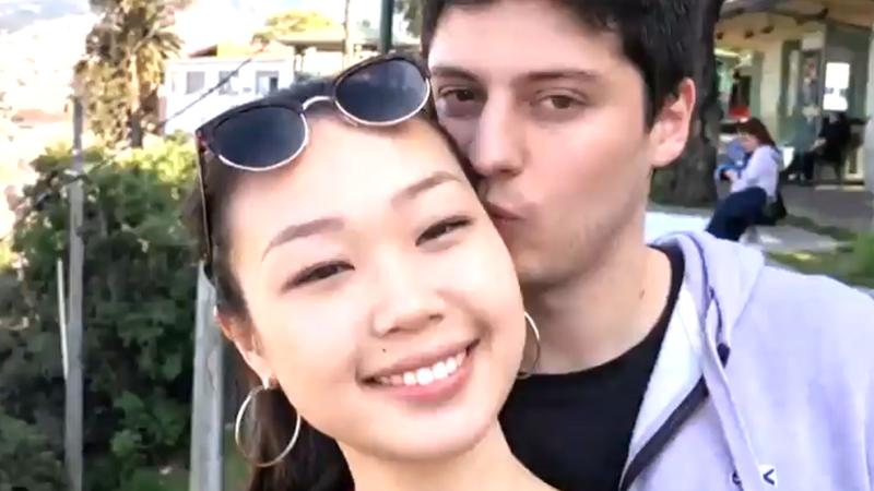 Nicolás Zepeda y Narumi Kurosaki