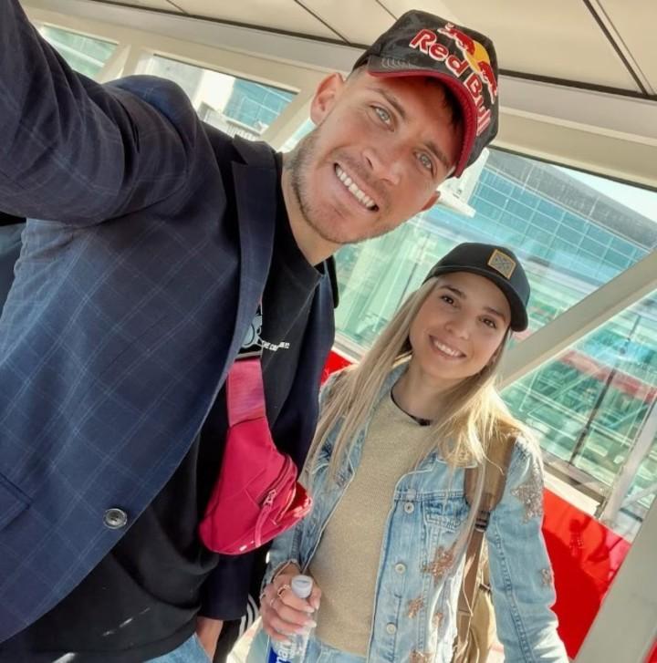 Santiago Martínez y Emily Ceco tras grabaciones del reality | Instagram