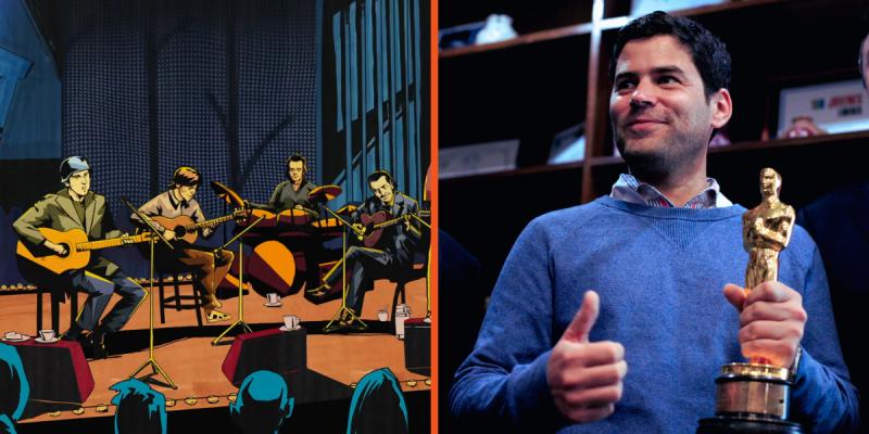 Nuevo videoclip de Los Tres fue dirigido por Patricio Escala, uno de los creadores de "Historia de un oso" y fundador de Punkrobot Studio. Créditos: Captura de YouTube y Agencia Uno.