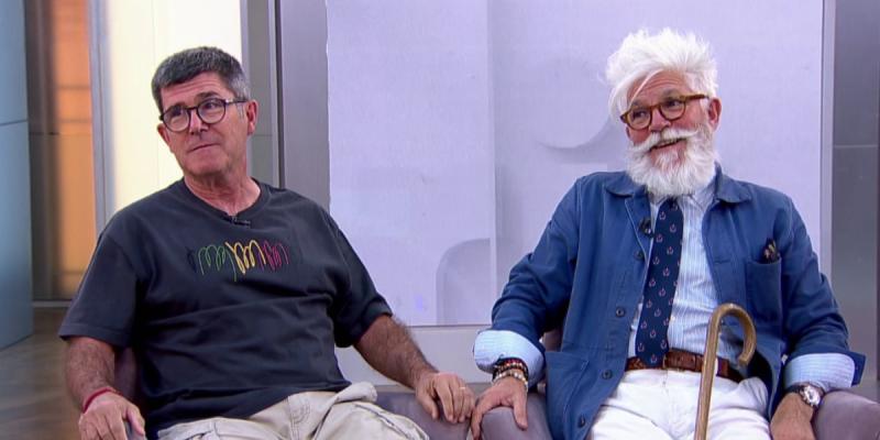 Marcelo Comparini y Federico Sánchez. Créditos: T13 en vivo.