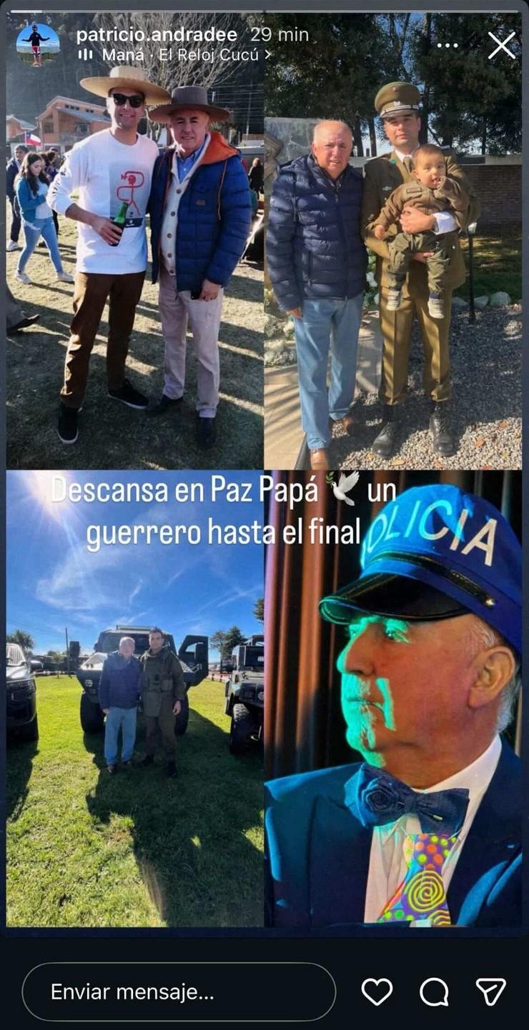 Patricio Andrade, hermano de Camila Andrade - Instagram