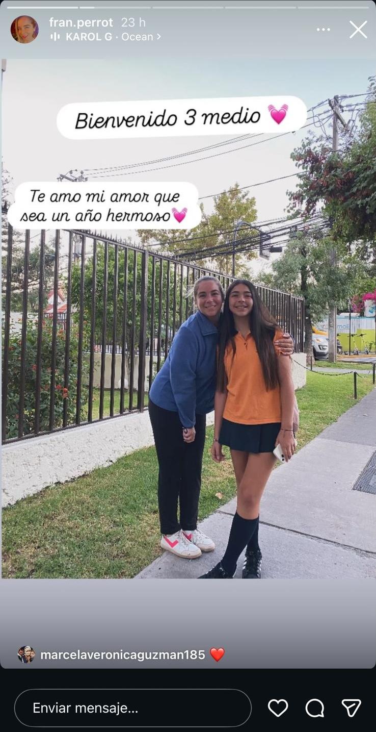 Hija de Edmundo Varas y Francoise Perrot sorprende con lo grande que está | Instagram