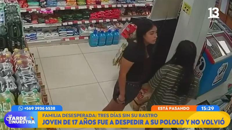 Joven de Rengo vista por última vez en almacén de barrio