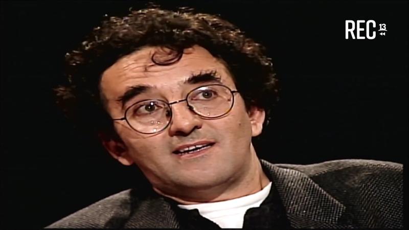 Roberto Bolaño en La belleza de pensar (1999). Créditos: 13Rec