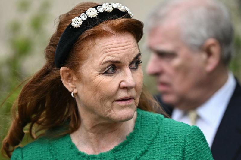Sarah Ferguson, exesposa de Andrés Mountbatten-Windsor | AFP
