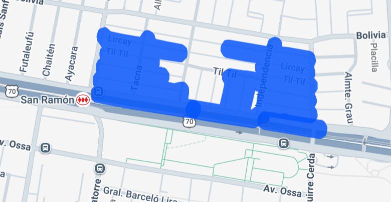 Corte de luz en San Ramón - Enel