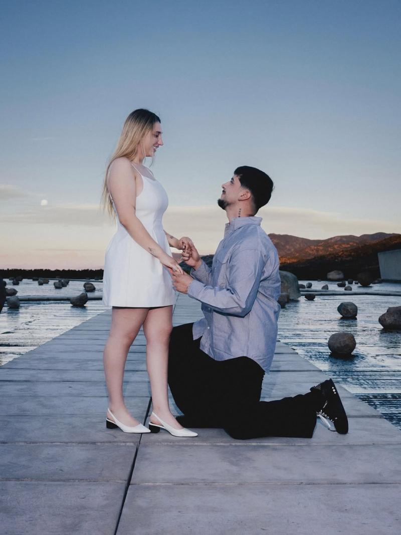 Matt Hunter y Carlita Inostroza se casarán en enero de 2027 | Instagram