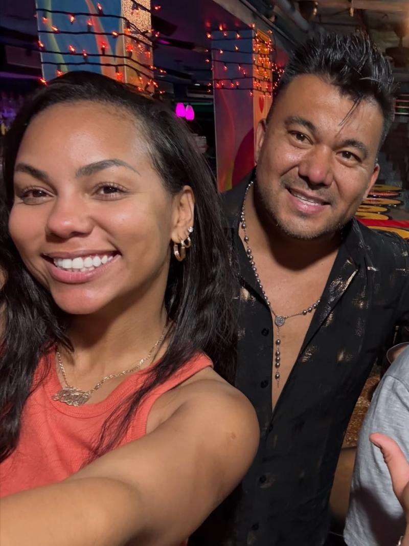 Betsy Camino mantiene una relación con Cristian Sandoval | Instagram