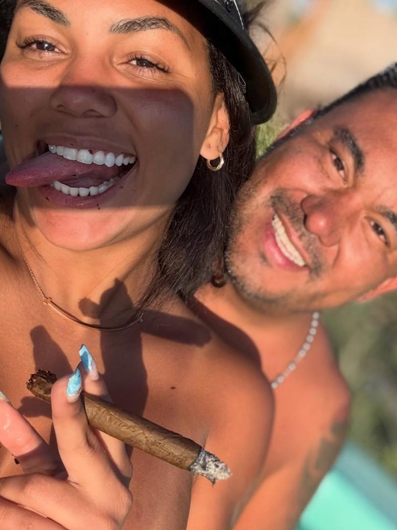 Betsy Camino mantiene una relación con Cristian Sandoval | Instagram