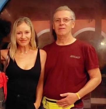 Marcela Vacarezza junto a su hermano | Instagram