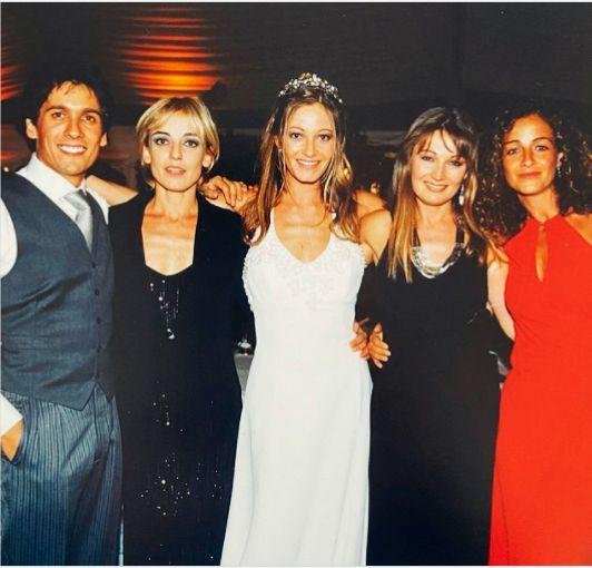 Inédita fotografía de Marcela Vacarezza durante su matrimonio con Rafael Araneda, publicada por su hermana Adriana en Instagram | RRSS