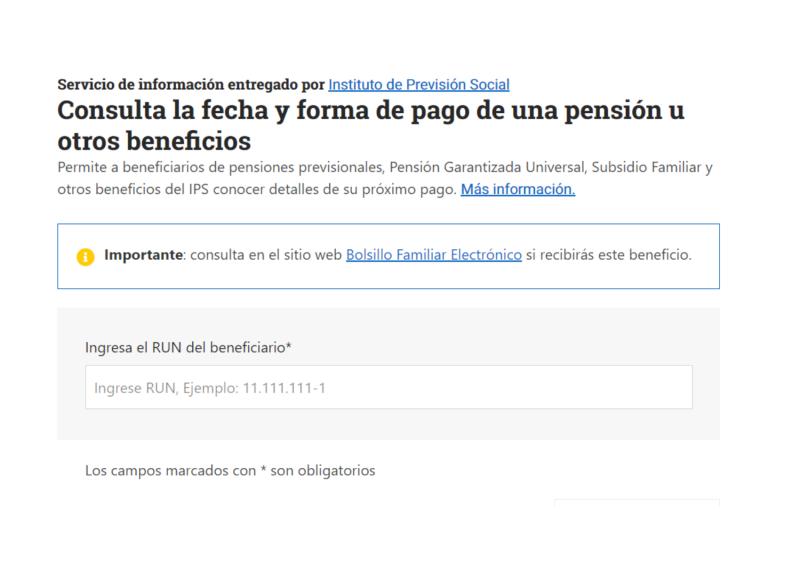 Basta con ingresar el RUT para saber si se recibe el Bono Base Familiar