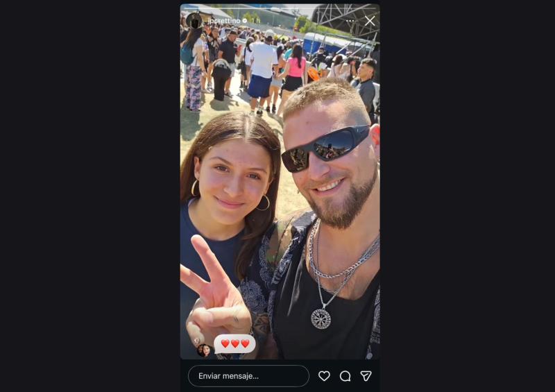 La adorable foto de Jean‑Philippe Cretton y su hija