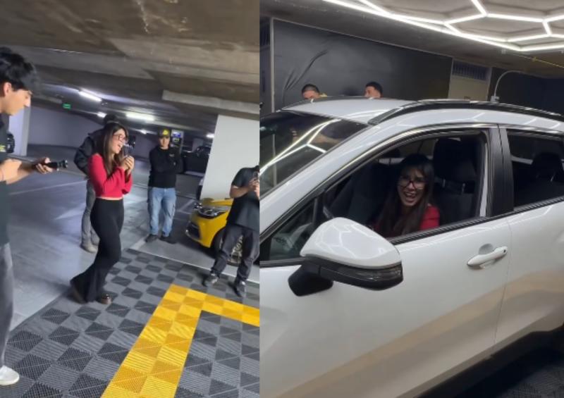 Eskarcita compró un vehículo de segunda mano