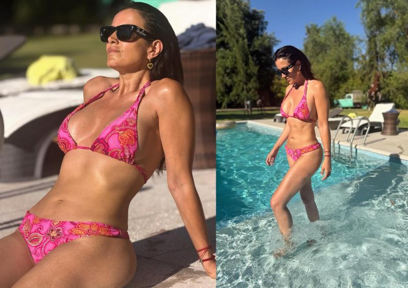 Yamila Reyna disfrutó del verano