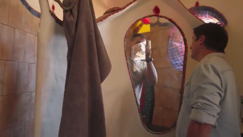 El baño de Pangal Andrade y Meli Noto