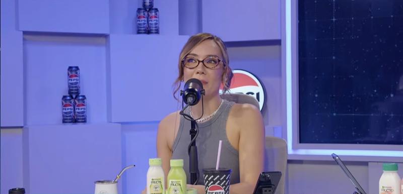 Valentina Concha en el react de Mundos Opuestos