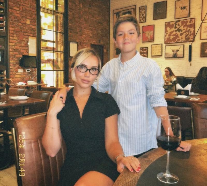 Valentina Concha y su hijo Fabián