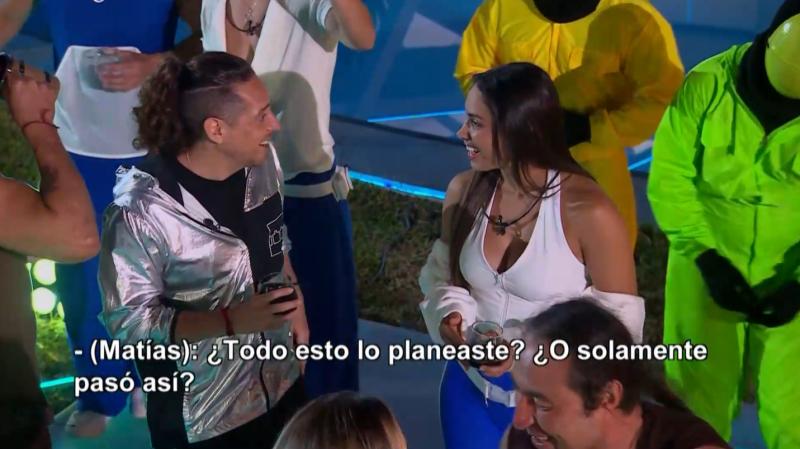 Vanessa Santos aclaró las dudas de Matías Vega