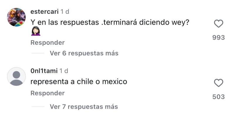 Comentarios sobre post de Ignacia Michelson | Instagram