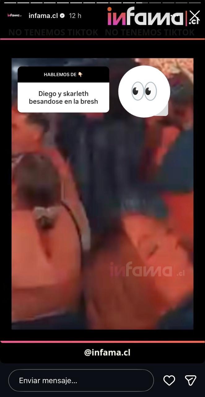 Registro de Skarleth Labra con quien sería su nueva pareja | Instagram