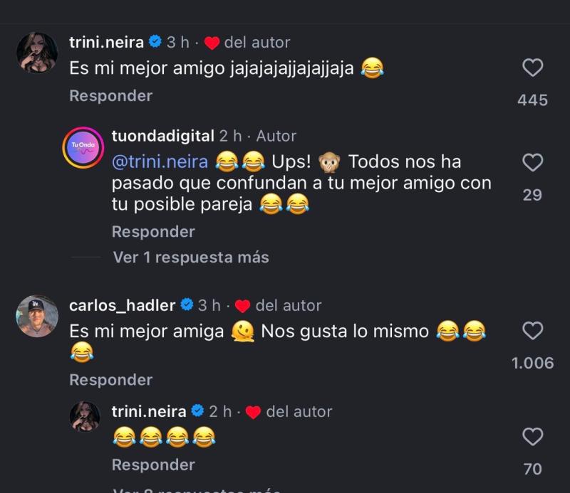 Trini Neira y su nuevo hombre | Instagram