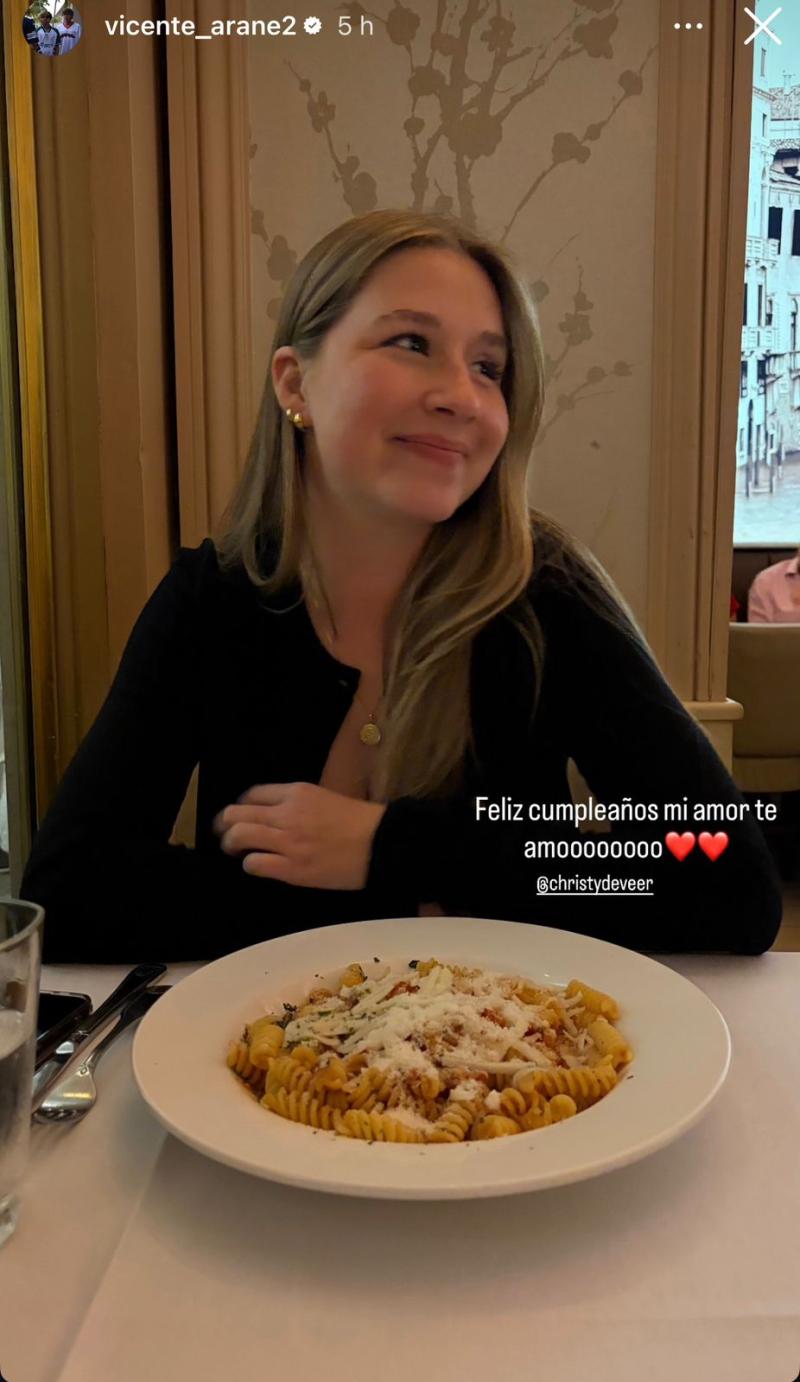 Polola de Vicente Araneda | Instagram