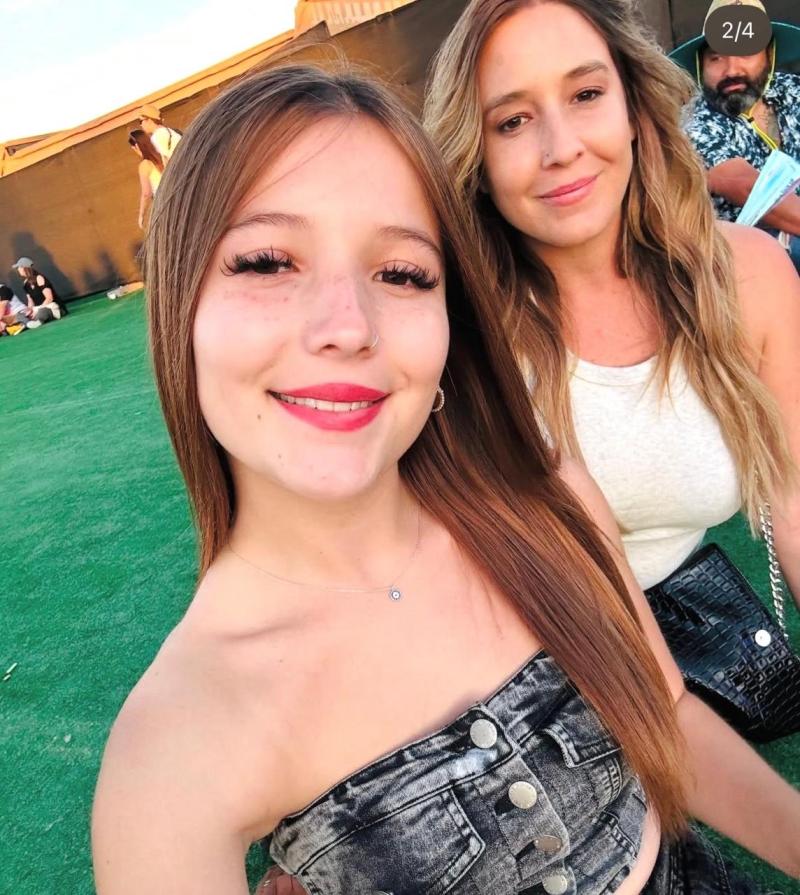 Vale Saini y su hija | Instagram