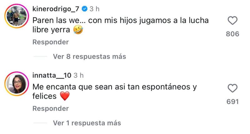 Comentarios en post de Sammis Reyes | Instagram