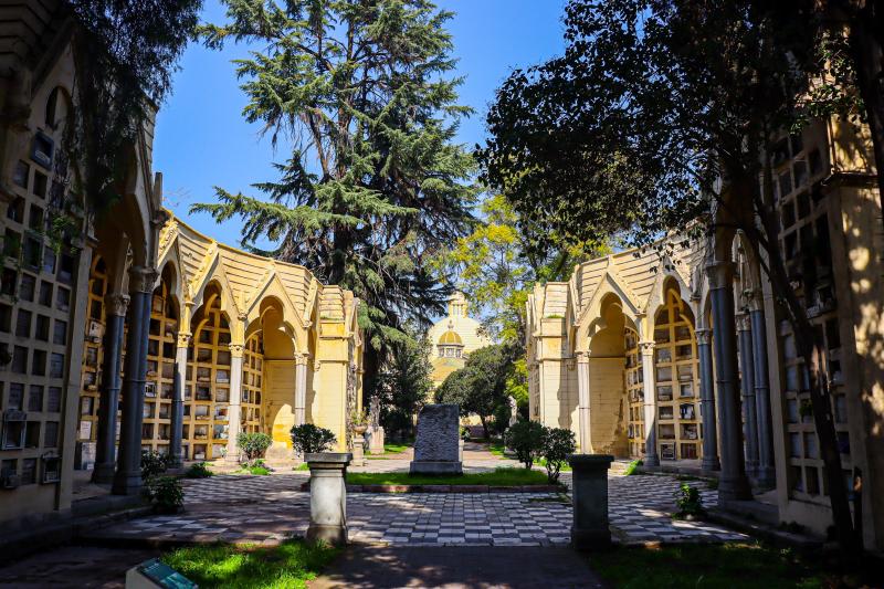 Interior del Cementerio General de Recoleta. Créditos: Cementerio General.