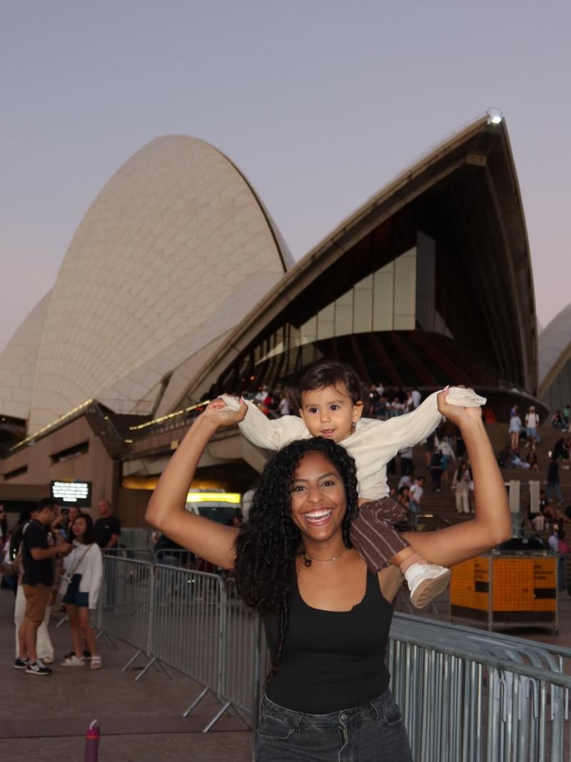 Xephora Alvarado y su hijo | Instagram