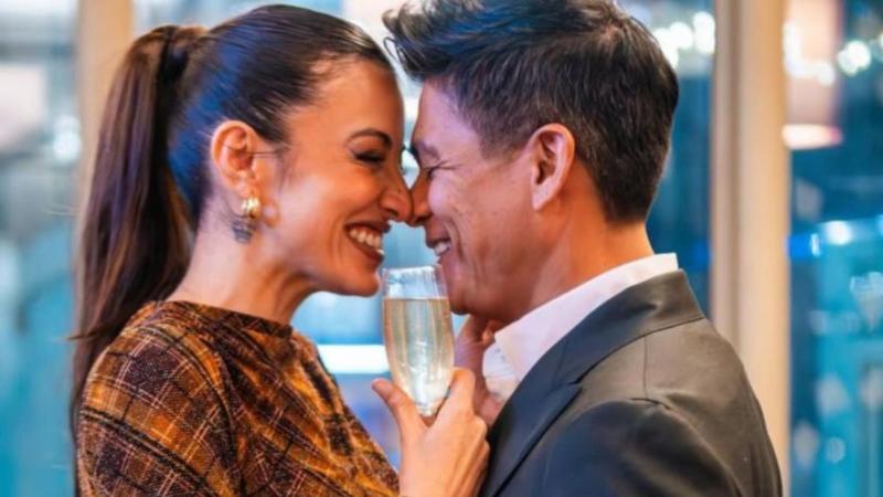 Yamila Reyna y Américo