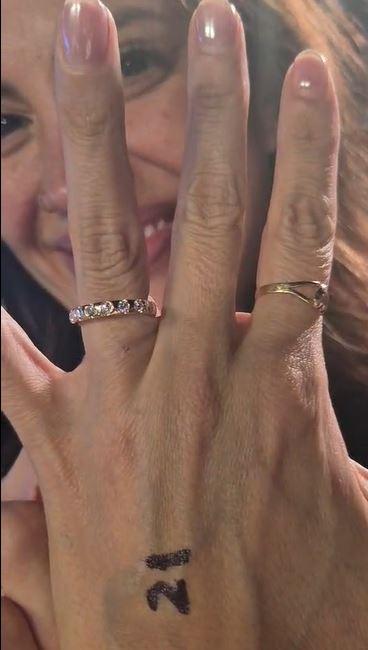 El anillo que le regaló a Juan Pedro a Karen Paola