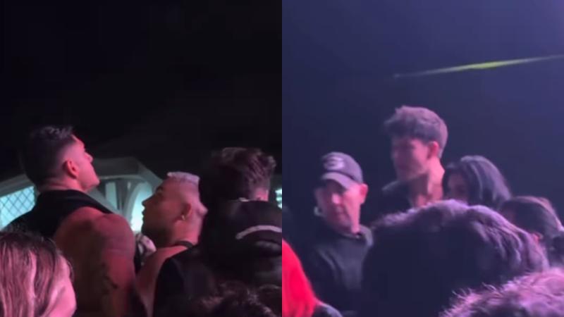 Sammis Reyes tuvo tenso cruce con Cuco Cerda en la Bresh supuestamente por dichos de Daniela Aránguiz - Captura