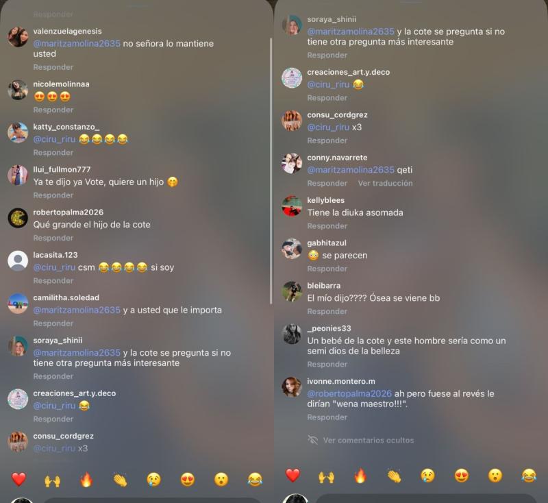 Coté López y el curioso comentario a Lucas que involucra un bebé | Instagram