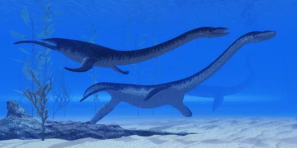 Imagen de plesiosauro. Créditos: Depositphotos.