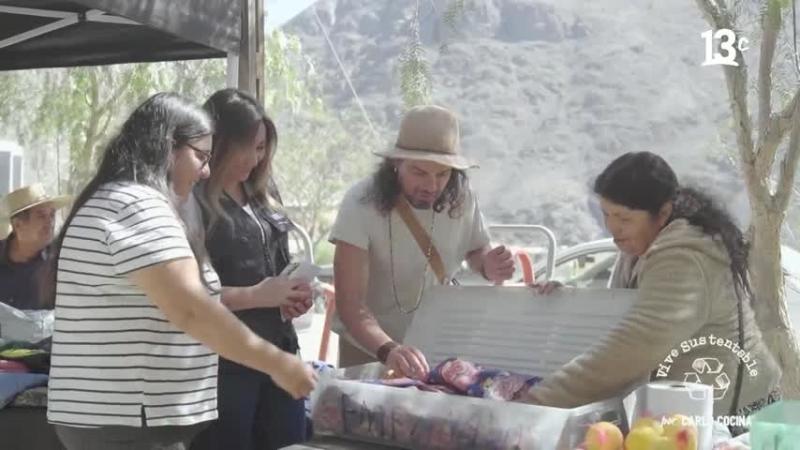 Carlo von Mühlenbrock en mercado de INDAP. Créditos: 13C